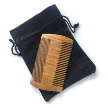 Load image into Gallery viewer, Natural Sandalwood Beard Comb
