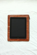 Load image into Gallery viewer, Genuine Leather Tablet Sleeve
