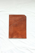 Load image into Gallery viewer, Leather Tablet Sleeve with Folder
