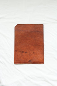 Leather Tablet Sleeve with Folder